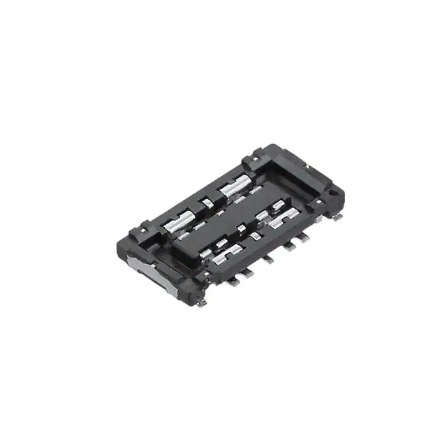 供應(yīng) Panasonic 連接器 AXF363500 6 位置 矩形連接器 插口，中央觸點(diǎn)帶