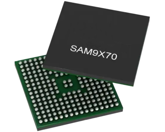 Microchip SAM9X75-I/4PB超低功耗微處理器（MPU） 、運(yùn)行頻率高達(dá)800MHz。