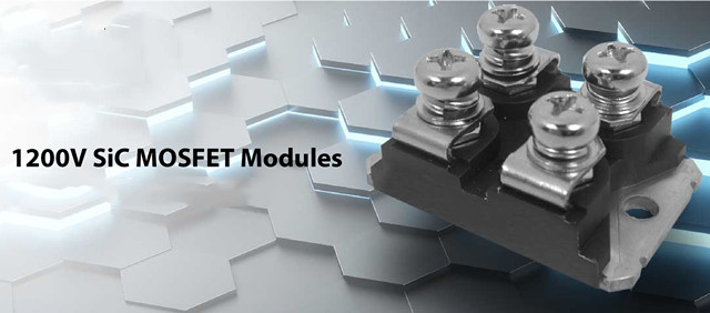分銷分立半導體模塊：汽車級SiC MOSFET Modules、SiC肖特基二極管模塊