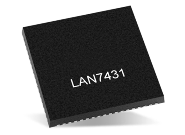 可提供4個(gè)LED，LAN7431-V/YXX PCIe 3.1轉(zhuǎn)10/100/1000Mbps以太網(wǎng)橋接器
