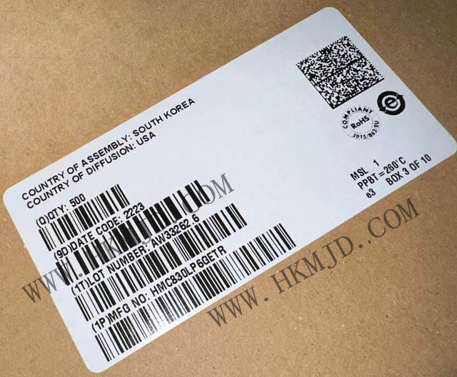 HMC830LP6GETR 一款低噪聲、寬帶、分?jǐn)?shù)-N 鎖相環(huán) (PLL)