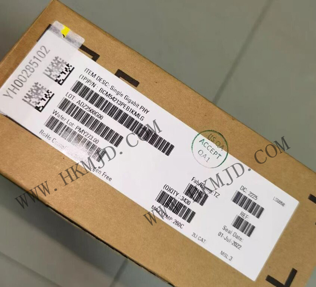 【出售Broadcom】單端口 BCM54213PEB1KMLG 千兆以太網收發(fā)器