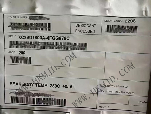 長期穩(wěn)定供應XILINX XC3SD1800A-4FGG676C FPGA（現場可編程門陣列）