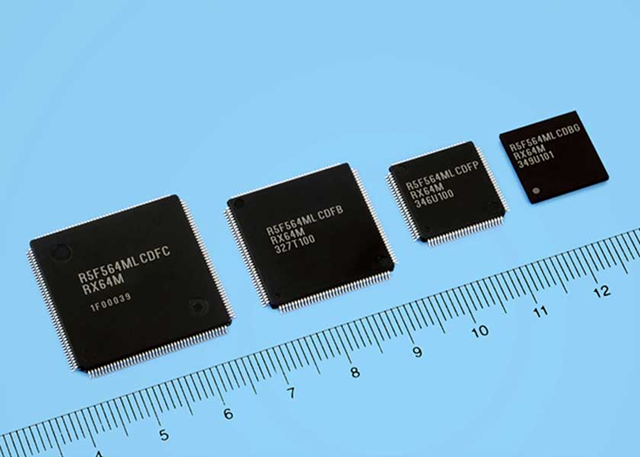 面向物聯(lián)網(wǎng)應用！R5F564MLCDBG MCU集成4MB閃存和552KB SRAM