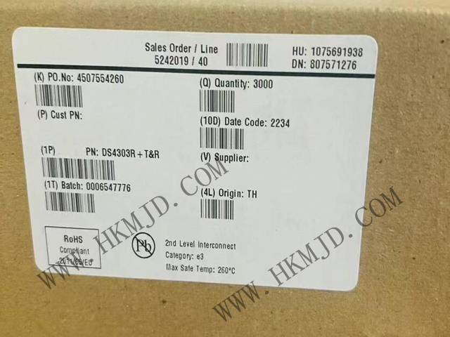 供應 Maxim DS4303R 電子可編程電壓基準，適用于自動工廠校準
