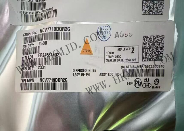 ON NCV7719DQR2G 八通道半橋驅(qū)動(dòng)器，帶保護(hù)功能，適用于汽車領(lǐng)域