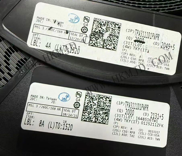 明佳達(dá)電子供應(yīng)【TI】TPA3111D1PWPR——10W D類(lèi)音頻功率放大器