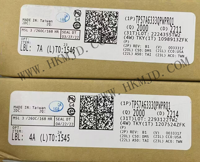 明佳達(dá)電子現(xiàn)貨供應(yīng)TI（TPS7A6333QPWPRQ1）300mA、40V 低壓降穩(wěn)壓器