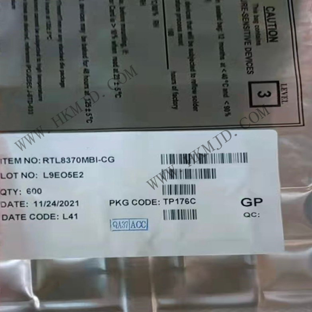 Realtek RTL8370MBI 高性能8+2端口千兆以太網(wǎng)交換芯片，明佳達電子現(xiàn)貨供應(yīng)